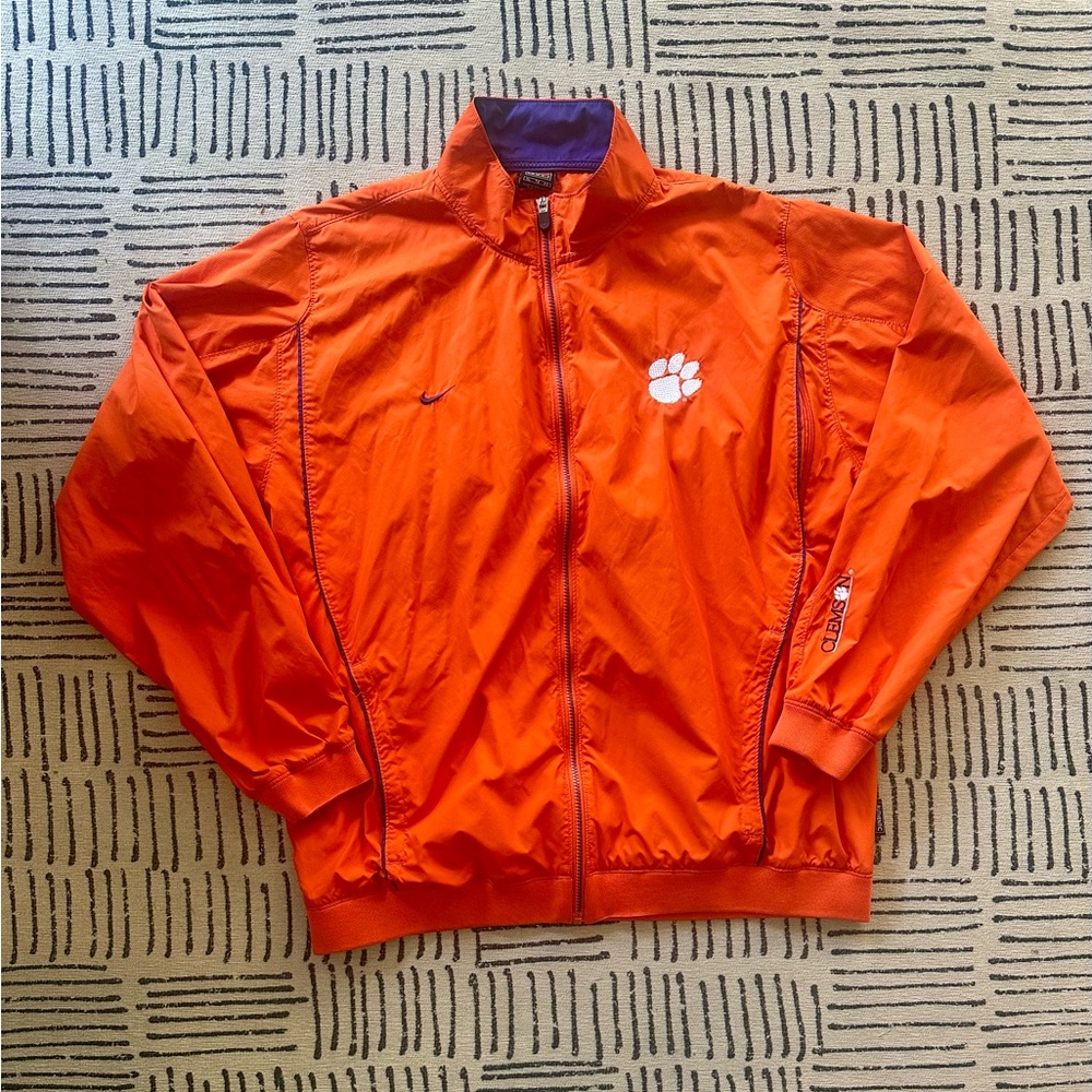 Nike Men's Vintage Clemson Zip up Jacket